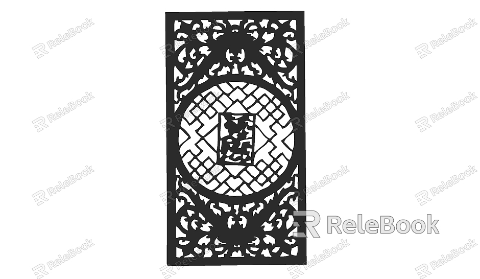 Architectural Component of Chinese Pattern Window model