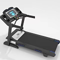 Modern Treadmill Fitness Equipment With Digital Display And Control Panel For Home Fitness Use