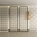 Modern Room Dividers With Various Grid Patterns And Glass Panels For Interior Design