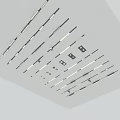 Modern Ceiling Downlights And Spotlights With Sleek Design And Multiple Installation Options 3d model