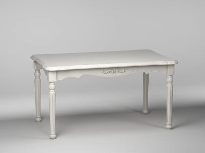 American Dining Table 3d model