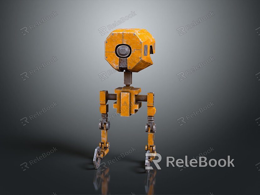 Robot Robot Assistant Small Robot Robot Butler Robot Butler Figure Game Figure model