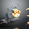 Modern fighter sci-fi fighter sci-fi fighter space fighter space fighter star fighter 3d model