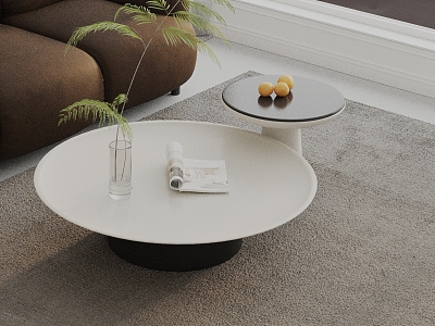 Modern coffee table model