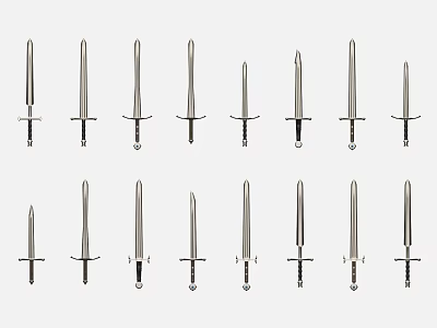 European-style Cold Weapon Sword Weapon Game Props 3d model European-style Cold Weapon Sword Weapon Game Props 3d model