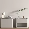 Modern bedside table 3d model