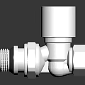 Brass Thermostatic Radiator Valve With Adjustable Control And Modern Design For Heating System