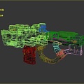 Science Fiction Firearms Next Generation Firearms Science Fiction Game Gun Game Firearms Game Gun Concept Gun Laser Gun 3d model