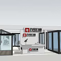 Modern 3D Interior Floor Plan With Open Rooms Large Windows And Furniture