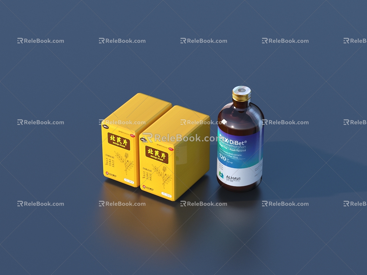 Medicines Medicines Medicines Medicines 3d model