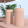 Style Column Basin 3d model