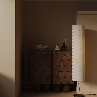 Modern floor lamp 3d model