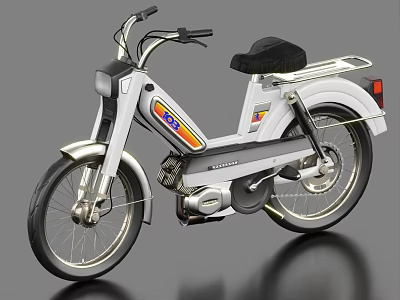 Motorcycle Moped Acrobatic Motorcycle 3d model