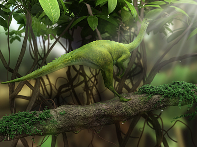 Modern Dinosaurs 3d model