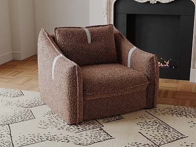 Casual Sofa Leisure Chair Single Sofa Lazy Sofa model