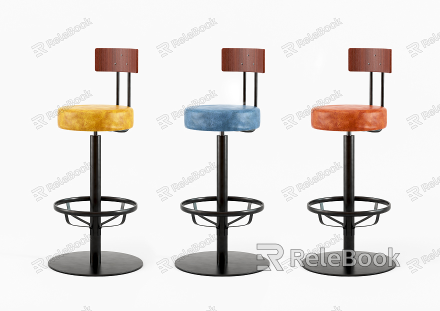 Industrial LOFT Bar Chair model