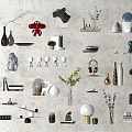 Modern Decorations Ornaments Display Artwork 3d model