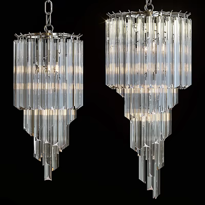 Modern crystal chandelier chandelier 3d model