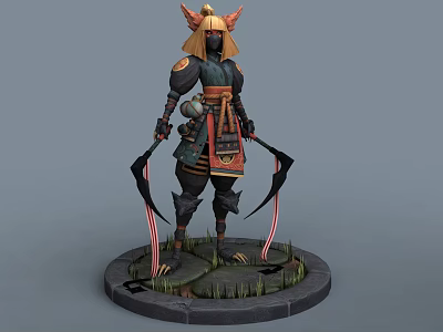 Modern Game Characters Female Characters 3d model Modern Game Characters Female Characters 3d model