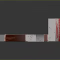Churchill Safety Matchboxes Open With Matches Inside Red White Packaging Design