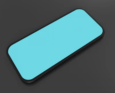 Modern Mobile Phone Mobile Phone Mobile Phone Demo 3d model