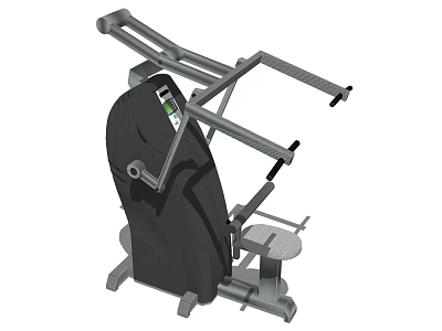 Entertainment Room Setup With Multi functional Fitness Machine For Home Workout 3d model