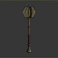 Scepter Ancient Scepter Walking stick Ancient walking stick 3d model