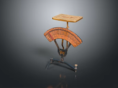 Weighing Plate Scale Weighing Apparatus Mechanical Weighing Small Plate Scale Old-fashioned Plate Scale Spring Weighing Libra Realistic Balance 3d model