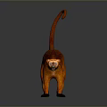 Monkey Cartoon Monkey Anime Monkey Stylized Monkey Fantasy Style Monkey Toy 3d model