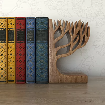 Book Stand 3d model