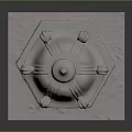 Traditional Stone Lantern with Square Base Carved Pillar and Ornate Top Structure