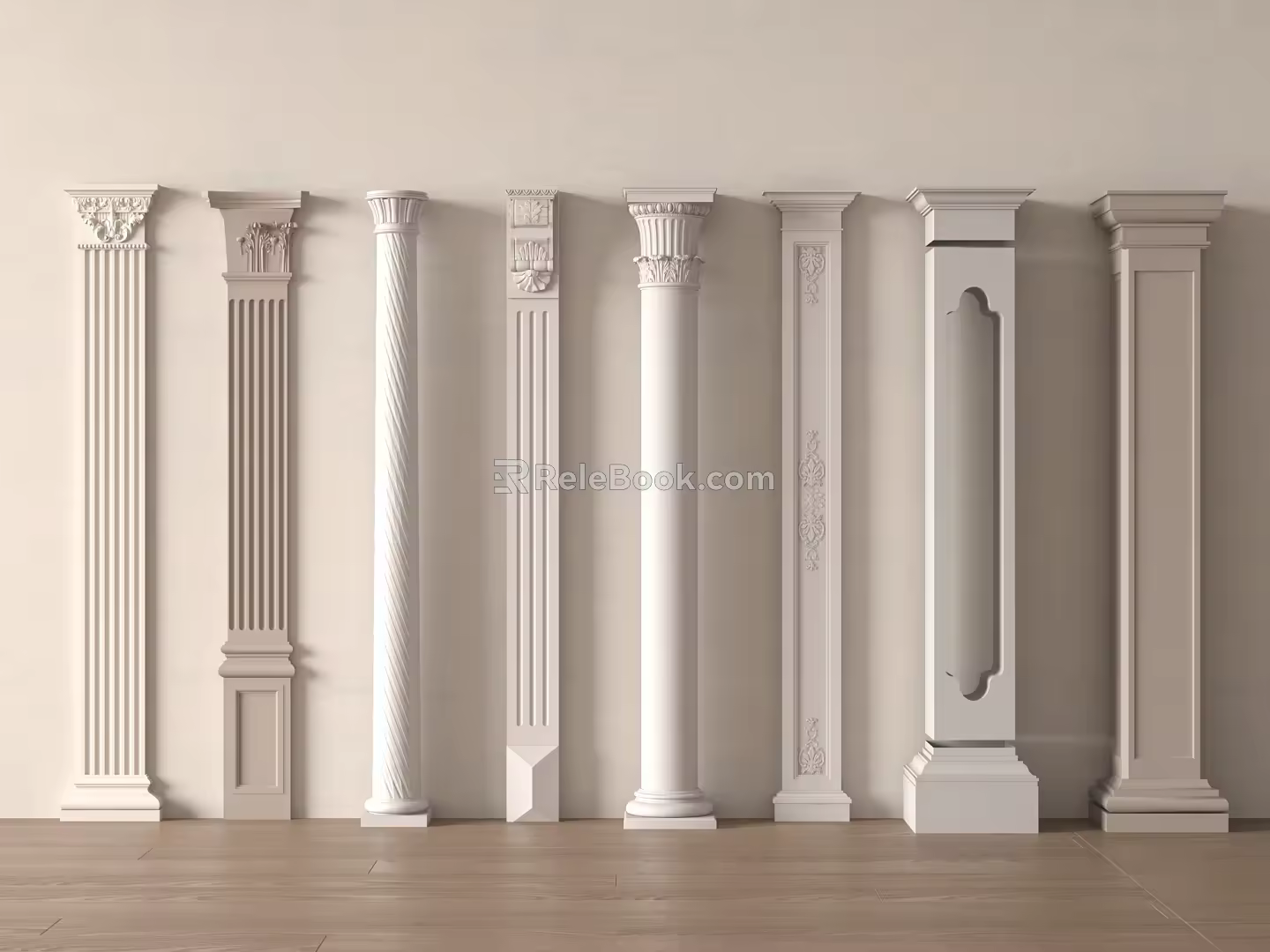 Jane's Roman Column 3d model