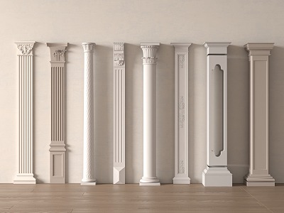 Jane's Roman Column 3d model