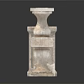 Various Carved Stone Decorative Pedestals And Pillar Bases For Decoration