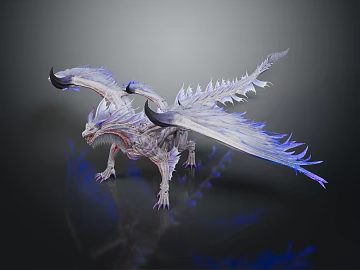 Modern Game Character Dinosaur Jurassic Pterosaur Longnecked Dragon (ID:ggajh573100)