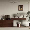 Quiet Ancient Dressing Table 3d model