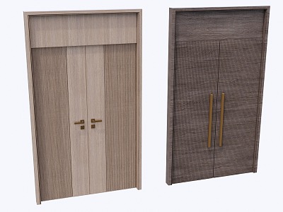 Modern Home Door 3d model