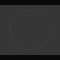 Clustered Yellow And Green Small Dots On Gray Background With Light Source
