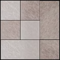 Tile Components With Light Beige Marble Texture Square Design For Interior Decoration 3d model