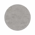 Architectural Component With Rough Gray Textured Wall And Round White Sphere In Corner