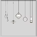 Chandelier Combination 3d model