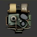 Tactical Military Camouflage Weapon Accessory Carrying Pouch With Multiple Pockets And Strap Design