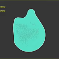 Modern Electronic Device With Colorful Textured Surface And Artistic Design Elements