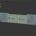 TYPCELL Brand Metal Panel Components With Logo And Gray Frames Design
