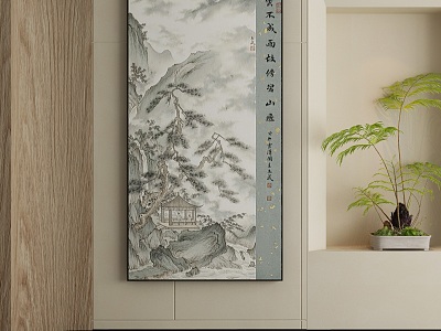 New Chinese Decorative Painting model