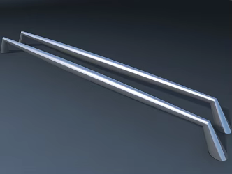 Handle door handle 3d model