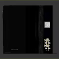 High Quality Modern Black Wooden Speakers With Dual Speaker Drivers And Sleek Design