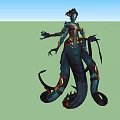 Characters 3d model