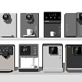 Modern Kitchen Daily Use Appliances In Various Styles With Digital Displays And Sleek Design