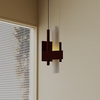 Modern chandelier 3d model